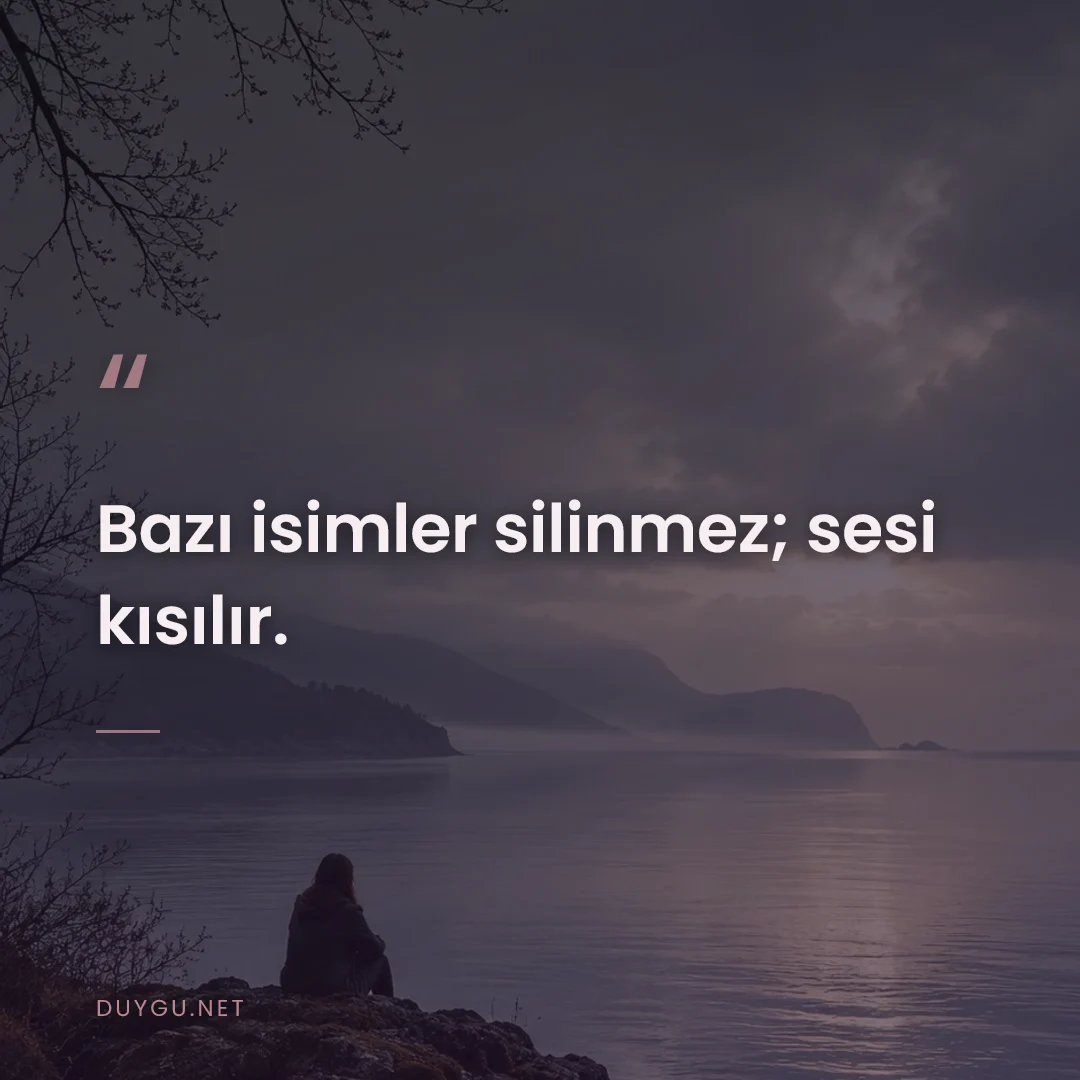 Resimli söz: Bazı isimler silinmez; sesi kısılır.